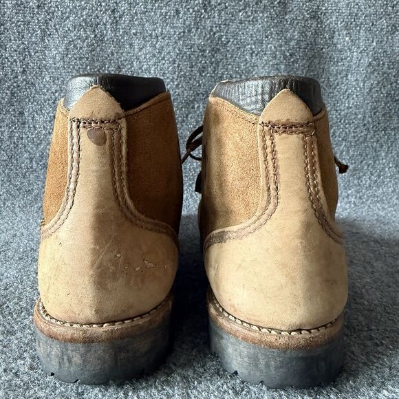 Vintage Vasque Suede Mountaineering Boots Mens 9N Vibram Alpine Waffle Stomper⁠ main image 10